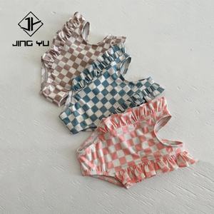 Fabricants de maillots de bain pour bébés de haute qualité 2024, sur mesure, tissu écologique RPET UPF 50, maillot de bain pour enfants, maillot de bain pour bébés - Product Image 2