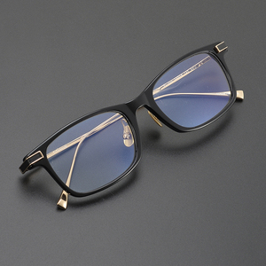 Gọng Kính Quang Học Nam Mới 2023 Gọng Kính Titan Acetate Có Tròng Kính Chống Xanh Gọng Kính Cao Cấp - Product Image 2