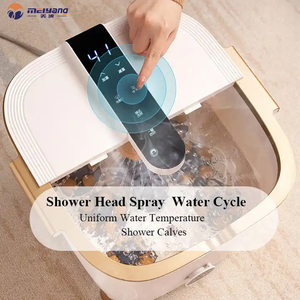 Meiyang Shiatsu Foot Spa Masajeador de baño con calor Profundo Pies automáticos Remojo Bañera con rodillos de masaje de pedicura - Product Image 3