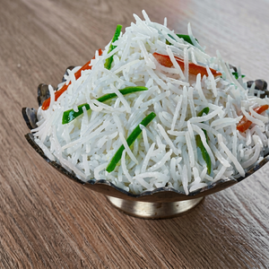ข้าวบาสมาติอินเดียแบบดั้งเดิม พรีเมียม ฟิตทรี อินเตอร์เนชั่นแนล เมล็ดยาวพิเศษ สีขาว ปีเก็บเกี่ยว 2024 แหล่งผลิตกูร์กฏา 5% - Product Image 1