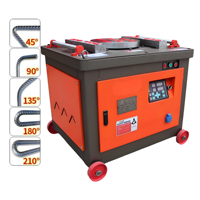 GW50 mesin Bending OK Rebar baja, mesin Bending OK Rebar listrik otomatis kecepatan tinggi berlaku untuk Diameter 4-40mm