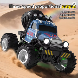 Nuevo JJRC Q222 Q223 Camión RC Miniatura 1:64 con Remolque, de Aleación, Todoterreno, con Control Remoto, Modelo de Coche de Juguete - Product Image 3