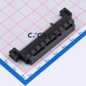 X1619WS-98-9TV30 PCI/PCIe Connector Through hole Component (THT),P=1mm Connector PCI-E x8 98P 76P Clamp Plate - Product Image 1