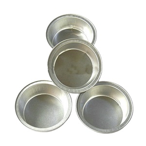 Petits plateaux de cuisson ronds jetables en <span class=keywords><strong>aluminium</strong></span> pour <span class=keywords><strong>four</strong></span> - Product Image 3