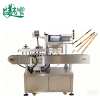 Système d'alimentation pour machine de marquage laser UV pour stylos, crayons à sourcils, cartons, codes de date par lots, graveur de codes GS1 et QR