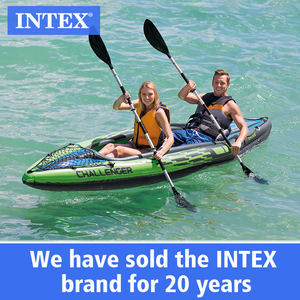 Kayak <span class=keywords><strong>gonflable</strong></span> <span class=keywords><strong>INTEX</strong></span> 68306 <span class=keywords><strong>Challenger</strong></span> K2, pliable, épaissi, <span class=keywords><strong>bateau</strong></span> de pêche, camping en plein air, navigation de plaisance - Product Image 5