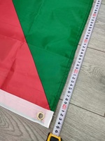 Drapeau national palestinien en polyester 90*150cm, vente en gros, bannière de la Palestine, drapeau palestinien
