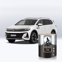 Peinture automobile polyuréthane liquide 95% couleur identique pour la finition de la carrosserie de la Volkswagen Talagon