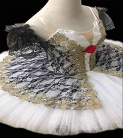 Performance professionnelle nouvelle jupe de ballet TUTU-39 avec crochet et conception des yeux pour la danse et la scène