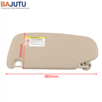 Auto-Sonnenblende Beige Rechte Beifahrer-Sonnenblende OE: 1CT18TL2AA Passend für Dodge Ram 1500, 2500, 3500 2003-2009 Sonnenblenden-Panel