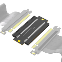 Adaptateur HLT PCI-E X16 Femelle-Femelle, Convertisseur Riser PCI Express 3.0 16X vers 16X avec Protection OTP