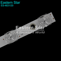 Bande lumineuse LED pour téléviseur HISENSEI 55 pouces JL.D550K1330-003AS-M_V01, ES-4831/20