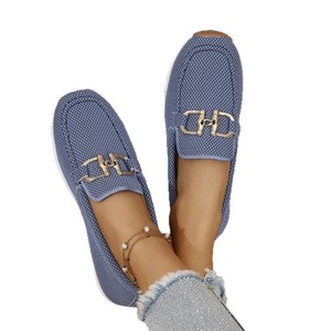 MAZ <span class=keywords><strong>Scarpe</strong></span> da <span class=keywords><strong>Donna</strong></span> Taglie Forti 2025 Nuove per Tutte le Stagioni Slip-On Tacco Piatto Alla Moda Taglia <span class=keywords><strong>43</strong></span> - Product Image 5