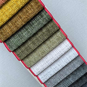 Tissu à poils longs Chenille professionnel prêt à l'emploi pour rembourrage tissu tissé teint en pièce tissu tissé Offre Spéciale avec support en polaire - Product Image 3