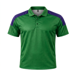Custom Bright Emerald <b>Green</b> Team <b>Polo</b> <b>Shirt</b> Sublimation Printing Sports Performance Uniform Ravens Logo Short Sleeve Athletic - Product Image 1