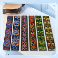 Sangle de guitare personnalisée en jacquard ethnique |   Ruban tissé à haute densité pour les marques de musique