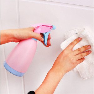Hand Operated Spray Bottle 1 Liter <b>Plastic</b> Garden Sprayer For Home Gardening Pink Blue Color <b>Block</b> Design - Product Image 3