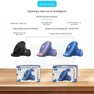 Nuovo Mouse Verticale Silenzioso Ricaricabile per Polsi Piccoli Femminili Ergonomico Mini Computer a Tre Canali - Product Image 2