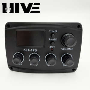 Ecualizador <span class=keywords><strong>de</strong></span> 4 Bandas EQ <span class=keywords><strong>de</strong></span> <span class=keywords><strong>Venta</strong></span> Directa <span class=keywords><strong>de</strong></span> Fábrica HIVE, Ecualizador Digital con Sintonizador KLT-17B, Pastilla para Guitarra Clásica y Folk - Product Image 4