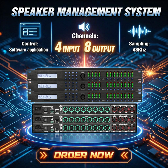 48Khz 32-bit DAC Channel Professional Dsp Audio Pro Custom Processor