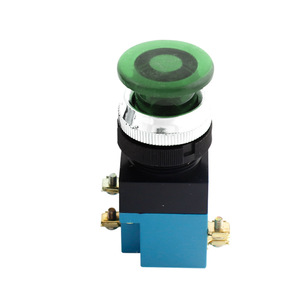 La19 Series <b>Push</b> <b>Button</b> <b>Switch</b> 30mm Diameter 5a 380v Copper Contacts Red Green Fire Retardant Shell - Product Image 3