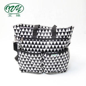 Personnalisé Transporter Tout Voyage Mode Sacs À Couches Momie Bébé <span class=keywords><strong>Sac</strong></span> Avec Fermeture À Glissière - Product Image 1