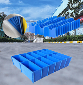 Feuille creuse de catégorie vierge de panneau de polypropylène matériel de pp réutilisé pour des cartes industrielles de couteau de boîtes de chiffre d'affaires - Product Image 1