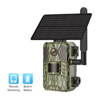 Cámara de rastreo solar 4G H20, 4MP CMOS, detección PIR con IA, disparo en 0.2s, visión nocturna de 25M, audio bidireccional, cámara exterior IP66, venta al por mayor