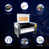 XM 1000mm * 800mm CNC 60w 80w 100w 130w 150w Machine de gravure laser Machine de découpe laser pour contreplaqué de cuir