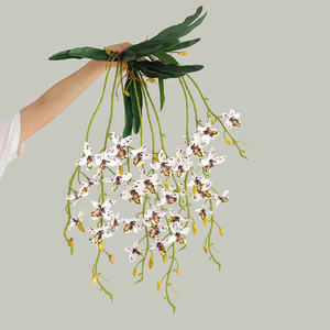 Orchidées suspendues de haute qualité fleur artificielle vraie touche <span class=keywords><strong>Brassia</strong></span> orchidée pour la décoration de plafond d'événement à la maison - Product Image 3