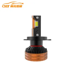 OEM ODM 210W 21000lm T70 súper brillante H1 H3 H7 H11 CANbus larga vida útil cuatro tubos de cobre 9004 9006 faros LED H4