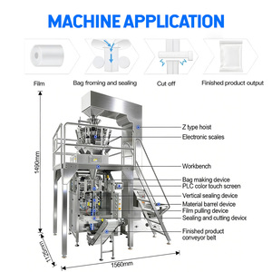 Machine d'emballage automatique pour salades prêtes à consommer, légumes à feuilles vertes, avec pesage sécurisé pour les aliments - Product Image 3