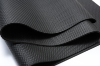 Tapis de sol robuste en NBR pour équipement de gym - Tapis imperméable et non toxique pour zone tapis roulant/haltères