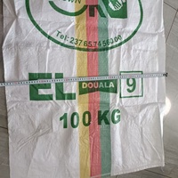 73*135CM EL 9 PpWoven 폴리프로필렌 백/포대 50kg 100kg 쌀, 설탕, 밀가루, 곡물, 옥수수, 비료, 가금류 사료 포장용