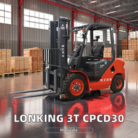 Ventes directes de chariot élévateur Lonking 3,5Ton CPCD35 FD35 Diesel/Batterie Transpalette
