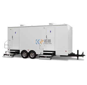 Modèle 3D de Conception de Toilettes Mobiles de Luxe, Remorque Sanitaire Portable, Salle de Bain, Douche pour Camping-car - Product Image 3