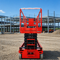 Plateforme élévatrice autoportante électrique avec excellent service, plateforme élévatrice à ciseaux, plateforme élévatrice manuelle mini 6M