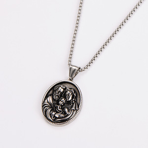 Collier Pendentif en Acier Inoxydable Saint Joseph Marie Bébé <span class=keywords><strong>Jésus</strong></span> Sainte Famille, Médaille Amulette Religieuse Chrétienne Catholique, Bijou <span class=keywords><strong>de</strong></span> Mode - Product Image 6