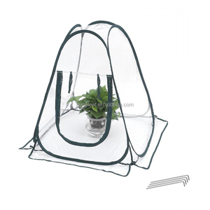 PVC Waterproof Metal <b>Frame</b> Easily Assembled Portable Mini Garden Plant Growing <b>Tent</b> for Backyard Cold Frost - Product Image 6