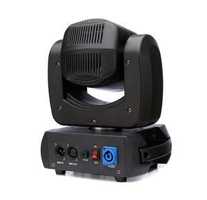 Mini projecteur à tête mobile 100W, éclairage de scène LED avec effet activé par le son pour KTV, bar, club, DJ, discothèque, ambiance - Product Image 3