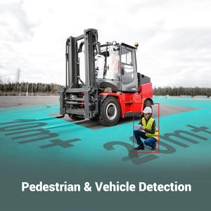 Sistema de Cámara de Visión Trasera con Monitor DVR y Sensor de <span class=keywords><strong>Radar</strong></span> STONKAM para Montacargas, Vista Panorámica de 360 Grados - Product Image 4