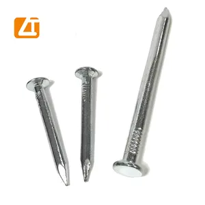 Inch metric taiwan blue double headed concrete steel nail and washer cn lituo 45 concrete steel nails electric zinc plated taiwan