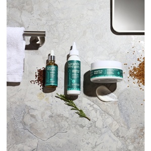 Aceite nutritivo a base de hierbas para el crecimiento del cabello y el cuero cabelludo con romero, ricino y menta como aceite sellador para cabello texturizado 1.7f - Product Image 1