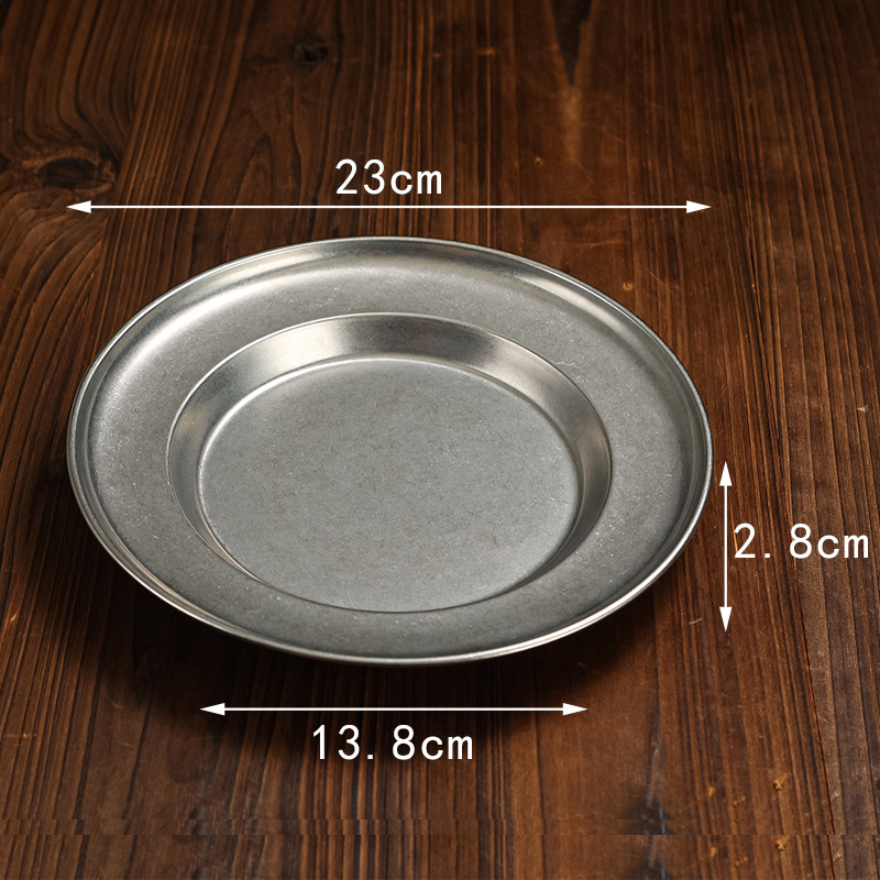 23cm wide-brimmed straw hat stand (retro style)