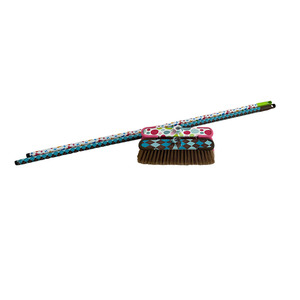 Juego de barrido <span class=keywords><strong>Escoba</strong></span> de mango largo Cepillo fuerte <span class=keywords><strong>Escoba</strong></span> de barrido de piso con <span class=keywords><strong>palo</strong></span> para limpieza del hogar - Product Image 3