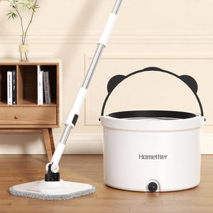 Serpillière 360 rotative nettoyage vadrouille plate sol mur essuie-glace fenêtre eau brosse propre ménage usage domestique nettoyant mains - Product Image 1