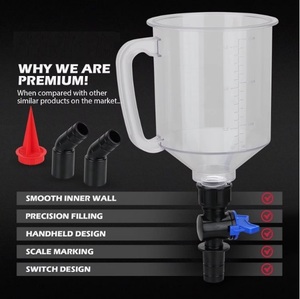 Kit de Funis para Óleo de Motor de 17 Peças 1,36 qt com Bandeja Magnética para Armazenamento, Adaptadores, Conexões em L e Ganchos de Tela Compatíveis com GM - Product Image 6