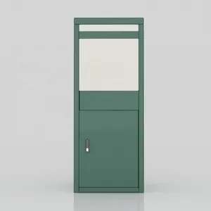 Large Freestanding large parcel drop box galvanized steel parcel delivery box large parcel box drop delivery