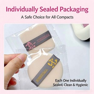 Esponja Cosmética Suave, Aplicador de Maquillaje con Cojín de Aire, Herramienta de Belleza Lavable para Base, Polvo y Crema - Product Image 5