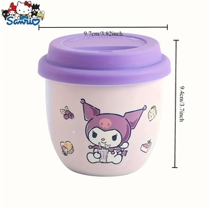 แก้วเซรามิกลายการ์ตูนซานริโอรุ่นลิมิเต็ดอิดิชั่นอย่างเป็นทางการ ของสะสมใหม่สุดโปรด เหมาะสำหรับพกพาและเป็นของขวัญวันหยุด - Product Image 4